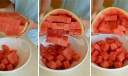 吃瓜花样切法,创意吃瓜花样切法大盘点