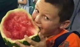 幼儿吃瓜姿势奇葩,幼儿吃瓜姿势大盘点