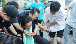 延安定老师吃瓜,揭秘背后真相与网络舆论风暴